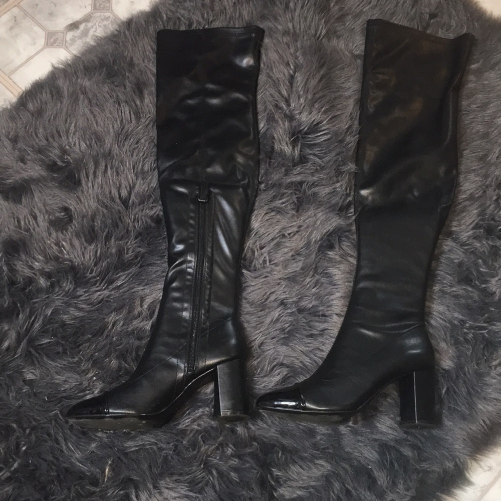 Women zara black boots